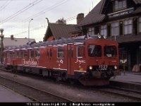 29313  YF1 1332 i Boden 14 juli 1990 : Bildbeställning, Boden, Platser, Sv motorvagnar, SvK 7 Boden--Haparanda--Tornio, Svenska järnvägslinjer, Svenska tåg, Sverige, Webbalbum