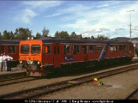 29994  Y1 1296 i Storuman 17 juli 1990 : Bildbeställning, Platser, Storuman, Sv motorvagnar, SvK 14 Gällivare--Storuman, Svenska järnvägslinjer, Svenska tåg, Sverige, Webbalbum