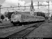 sv0970-29  X5 217 i Vara den 6 augusti 1979 : Bildbeställning, Platser, Sv motorvagnar, Svenska tåg, Sverige, Vara, Webbalbum