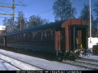 05813  AB4 3502 i Bastuträsk 22 feb 1980 : Bastuträsk, Bildbeställning, Sv personvagnar, Svenska tåg, Webbalbum