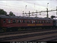 28225  B1 4893 i Vännäs 29 juni 1990 : Bildbeställning, Platser, Sv personvagnar, Svenska tåg, Sverige, Vännäs, Webbalbum