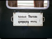 001-15696 : KBS842 Kulmbach--Thurnau, Tyska järnvägar