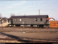029-16638  Bhw 70138 : KBS961 Tutzing--Kochel, Kochel, Tyska järnvägar, Tyska tjänstevagnar