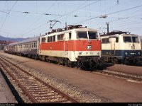 032-16642  111 115 Kochel : 111, KBS961 Tutzing--Kochel, Kochel, Tyska järnvägar, Tyska lok, Web4