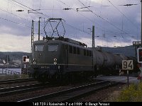 27643  140 739 i Rüdesheim 7 okt 1989 : Rüdesheim, Tyska järnvägar, Tyska lok