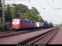 E113-11  150 001 Geisenheim 25.05.1993 : KBS610 Wie--Ko--Troisdorf, Tyska järnvägar, Tyska lok