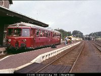 13441  515 642 i Siershahn 6 aug 1982 : KBS421 Altenkirchen (Ww)--Siershahn--Koblenz, Tyska järnvägar, Tyska motorvagnar