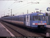 E203-18  420 927 in München-Pasing 30.10.1993 : Bildbeställning, München-Pasing, Tyska motorvagnar, Webbalbum