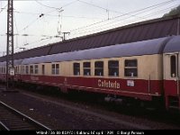 26137  WRtmh136 88-80975 i Koblenz 16 april 1989 : 1989 Paris med HHq JBq och TC, Koblenz, Platser, Resor, Tyska järnvägar, Tyska personvagnar, Tyskland
