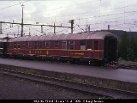 29155  WLA 06-75001 i Kiruna 13 juli 1990 : Kiruna, Platser, Sverige, Tyska järnvägar, Tyska personvagnar
