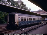 36625  Bnrzb731 21-35001 i Bad Harzburg 17 sept 1991 : Bad Harzburg, Bildbeställning, Platser, Tyska personvagnar, Tyskland, Webbalbum